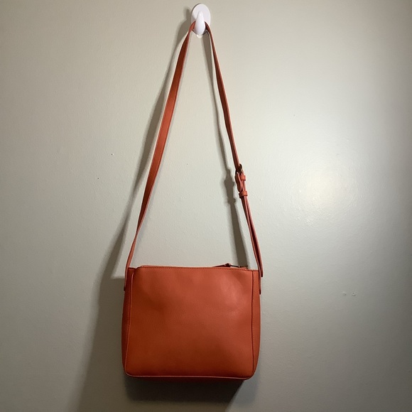 Universal Thread Goods Co Pumpkin Orange Crossbody Purse - Picture 6 of 11